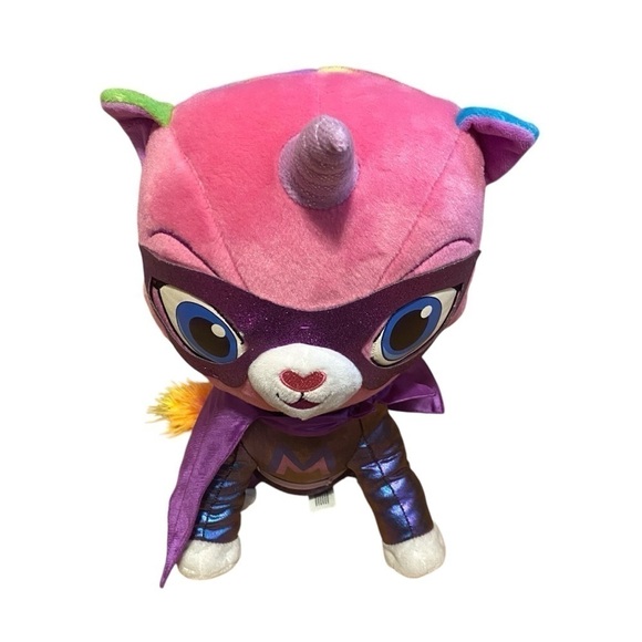 Unicorn Kitty Plush Caterpillar Plush Nickelodeon Rainbow  Rainbow Butterfly Unicorn Kitty 14” Cat Large Stuffed Valentine’s Day Pink Blue